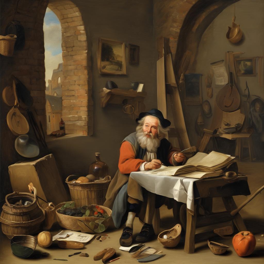 Η Τέχνη του Αμπραχάμ Τένιερς: Στιλ και Τεχνικές