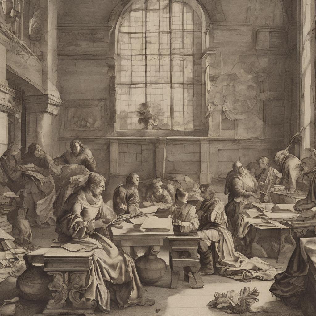 Η εξέλιξη του ύφους και των τεχνικών του καλλιτέχνη